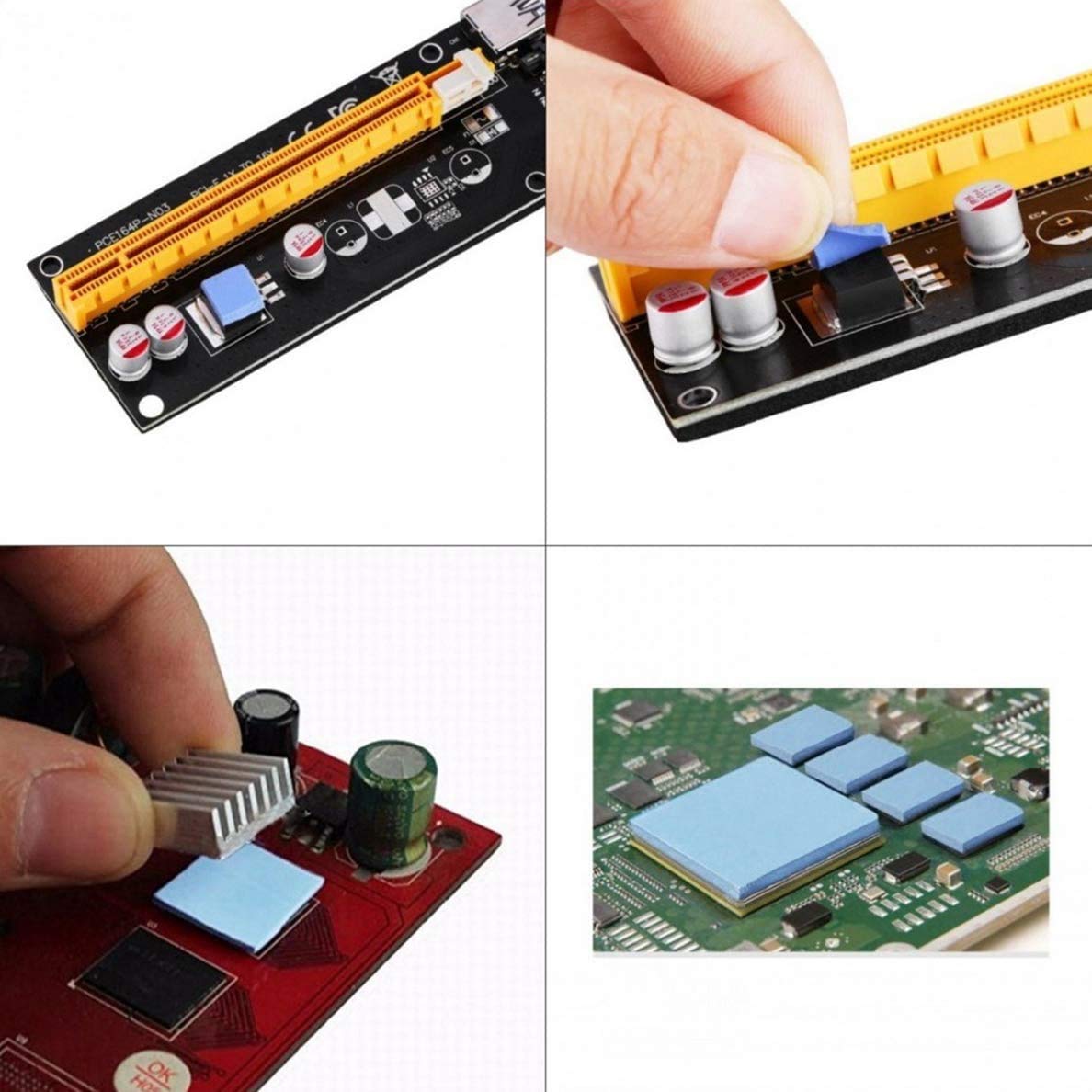 AIYUNNI Thermal Pad, 200x200x2mm, Highly Efficient 6.0 W/mK, Insulated Heat Resistant Silicone Pad for IC SSD CPU GPU Heat Sink LED Cooling