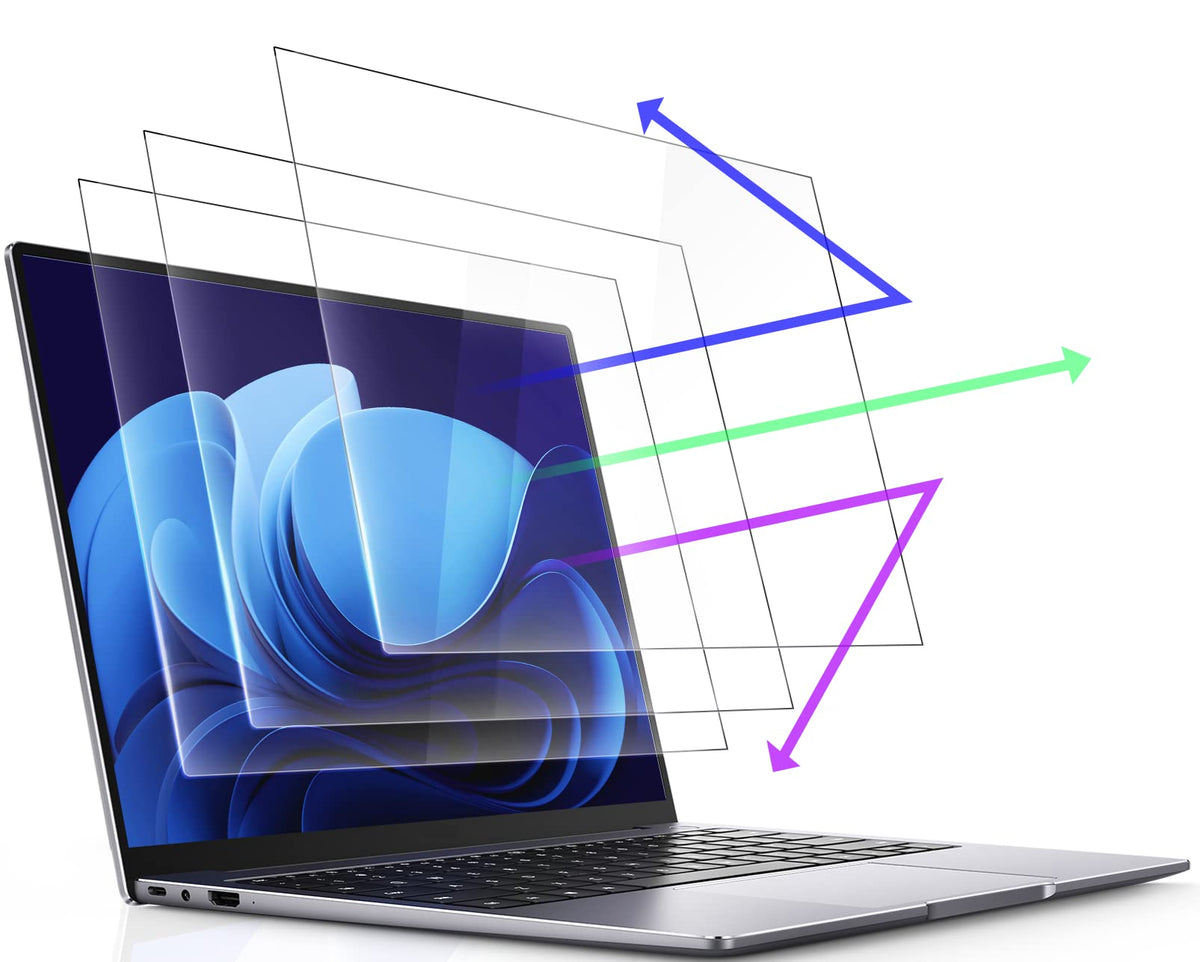 Peslv Nano‑Suction Privacy Screen for MacBook Air 15 Inch