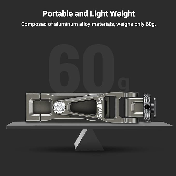 SmallRig Multifunctional Universal Cell Phone Mount Adapter, Phone Tripod Mount with Cold Shoe, Phone Holder for iPhone 16 15 14 13 12 11, Fits for Tripod Monopod Phone Cage Camera cage-3559