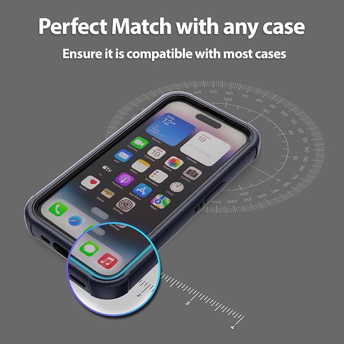 DOME GLASS Whitestone Screen Protector for iPhone 16 Series (iPhone 16)