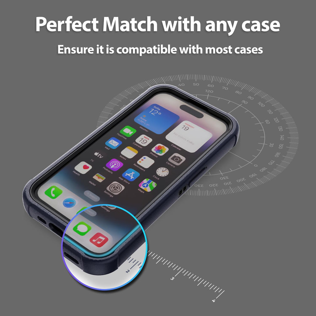 DOME GLASS Whitestone Screen Protector for iPhone 16 Series (iPhone 16 Plus)