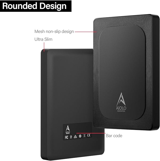 500GB Ultra Slim Portable External Hard Drive HDD-USB 3.0 for PC, Mac, Laptop, PS4, Xbox one,Xbox 360 Model A4