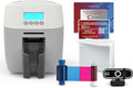 Bodno Magicard 600 Dual Sided ID Card Printer & Complete Supplies Package ID Software - Gold Edition