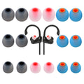 TSZYYM Earbud Tips Ear Bud Tips Soft Anti Slip Washable and Reusable Silicone Replacement Earbud Tips Fit Most in-Ear Earbuds(Inner Hole 3.8mm -5.1mm) 18pcs S M L