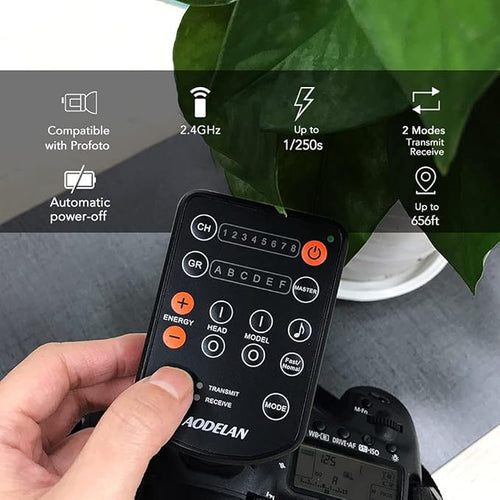 AODELAN Wireless Flash Trigger Transmitter for Profoto A1 B2 B10 D2