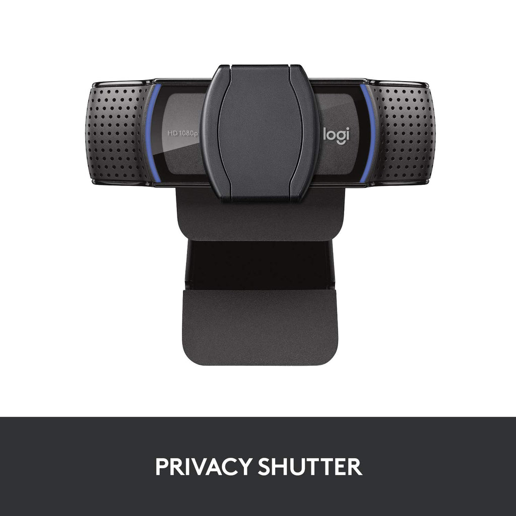 Logitech C920S HD Pro Webcam Full 1080p/30fps Video Calling Clear Stereo