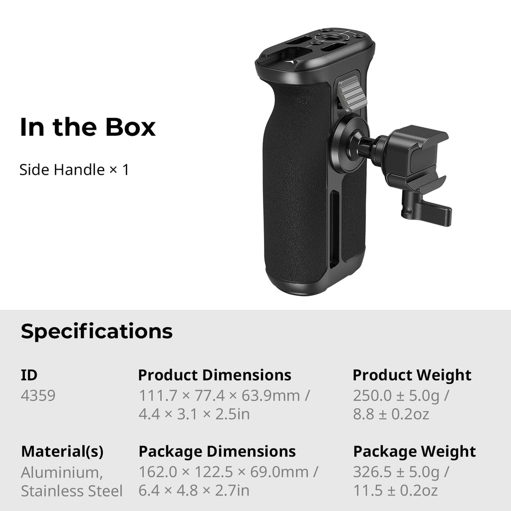 SmallRig Rotating NATO Side Handle