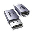 UGREEN 4K DisplayPort to HDMI Unidirectional Adapter, 2-Pack Passive