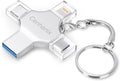 Photo Stick USB Flash Drive128GB Memory Stick Omni USB 3.0 High Speed Thumb Drives Portable Mini Storage Device External Storage for Smartphone/Laptop/PC/Android