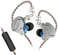 KZ ZSN Pro Dual Drivers 1BA 1DD in Ear Earphones HiFi Power Bass Earbuds Headphones High Clarity Sound Wired Earphones with Detachable Cable for Audiophile Musician