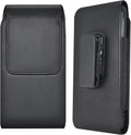 Galaxy S25 Ultra S24 S23 S22 S21 Note 20 Ultra Phone Holster Holder Phone Belt Clip Case PU Leather Pouch for Samsung Galaxy A03S A16 A15 A14 A13 A12 A23 A32 A35 A34 5G, Google Pixel 8 7 6 Pro