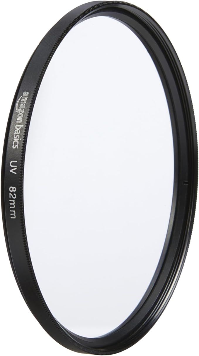 Amazon Basics UV Protection Camera Lens Filter - 82mm