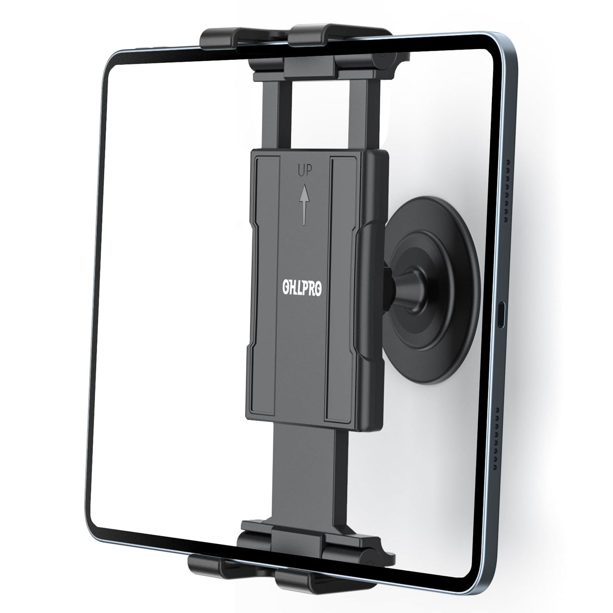 OHLPRO Tablet Wall Mount Holder, iPad Wall Mount with 360° Adjustable Swivel, Screw Mount Installation for Kitchen, Office, Warehouse & Home, Fits 4.7-13" Tablets & Phones, Galaxy Tab, Kindle Fire