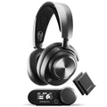 SteelSeries Arctis Nova Pro Wireless Multi-System Gaming Headset - Premium Hi-Fi Drivers - Active Noise Cancellation - Infinity Power System - ClearCast Gen 2 Mic - PC, PS5, PS4, Switch, Mobile