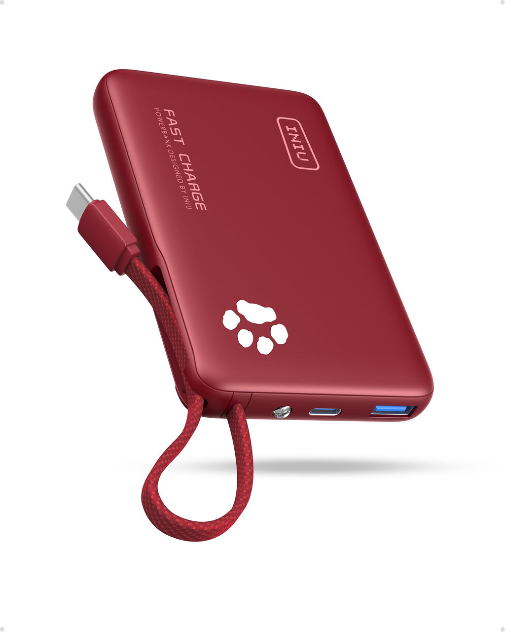 INIU 45W Fast Charging Tablet Portable Charger, Smaller 10000mAh Power Bank
