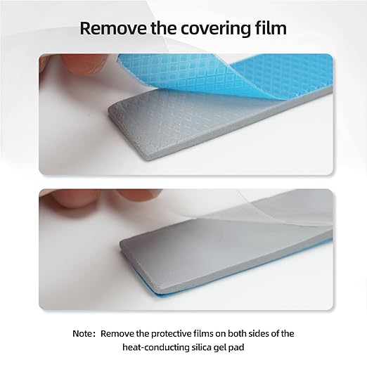Maxtor Thermal Pad 14.8 W/mK, 85x45x3.0mm(3Pcs) Silicone Thermal Pads Non Conductive Heat-Sink Cooling Pad, Highly Efficient Heat Resistant Soft Pad for Laptop Heatsink/SSD/CPU/IC/LED Cooler