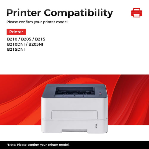 B205 B210 B215 High-Yield Toner Cartridge Black 2-Pack Replacement for Xerox 106R04346 106R04347 Toner Compatible with Xerox B210 B205 B215 B210DNI B205NI B215DNI Laser Printer Ink All-in-One Copier