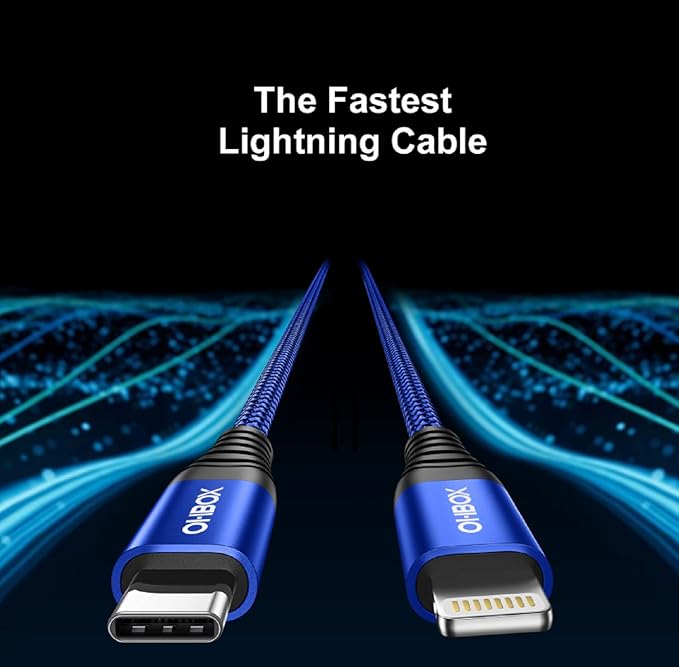 USB C to Lightning Cable 6FT 2Pack Apple MFi Certified iPhone Fast Charger Type c to Lightning CableNylon Braided iPhone Cord Compatible with iPhone 14 13 12 Pro Max 11 X XS XR 8 Plus iPad