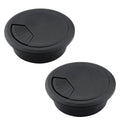 EASYEAH 2 Pcs Desk Grommet 2-1/16" / 53 mm, Desk Cord Hole Cover