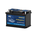 TPE AGM Battery BCI Group 47, Maintenance Free 12V 62Ah, H5 Size, 100RC, 640CCA, Automotive Battery, Reliable Performance for Cars Lead-Acid