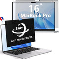 Magnetic Privacy Screen for Macbook Pro 16 Inch (2021-2024, M1, M2, M3, M4), Removable Anti Glare Blue Light Macbook Pro Screen Protector, 360° Anti Spy and Easy Install Shield