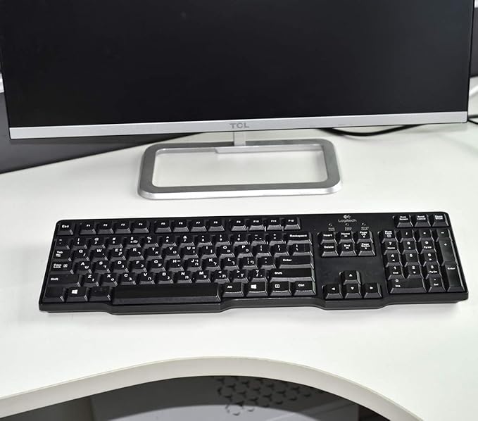 Hebrew-English Keyboard Stickers - 2PCS Replacement Letters for Computer, Laptop, Notebook, Desktop - White Font on Black Background, Matte Alphabet