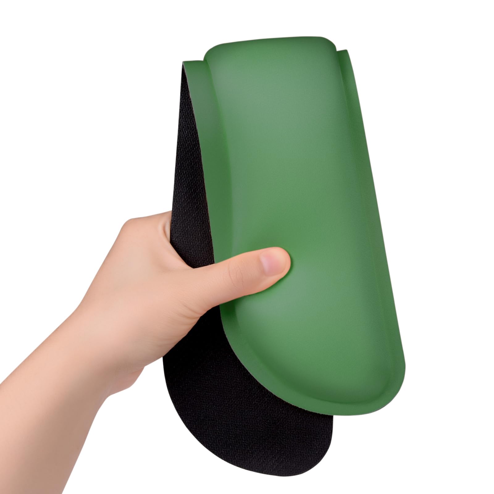 Dapesuom Enlarge Keyboard Wrist Rest, Memory Foam Keyboard Wrist Cushion for Computer Desk Mats Support, Typing Pain Relief Ergonomic Mouse Pad Rests with Non-Slip Base for Gaming Laptop, Forest Green