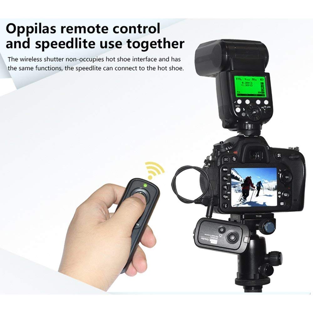 2.4GHz Remote Shutter Release RW221-E3 Compatible with Canon Olympus Fuji