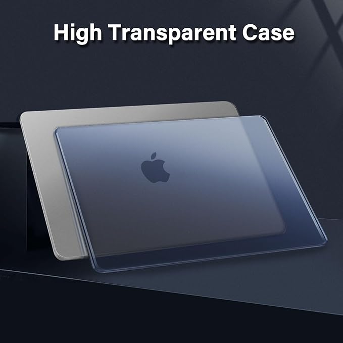 MOSISO Compatible with MacBook Pro 16 inch Case 2025 2024 2023 2022 2021 M4 M3 M2 M1 A3403 A3186 A2991 A2780 A2485, Natural Original Color Hard Case&Keyboard Cover&Screen Film&Type C, Midnight Blue