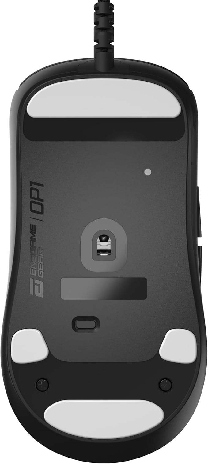 ENDGAME GEAR OP1 8k Wired Gaming Mouse - 8000Hz Polling, PixArt PAW3395 Sensor, Kailh GX Switches, Black