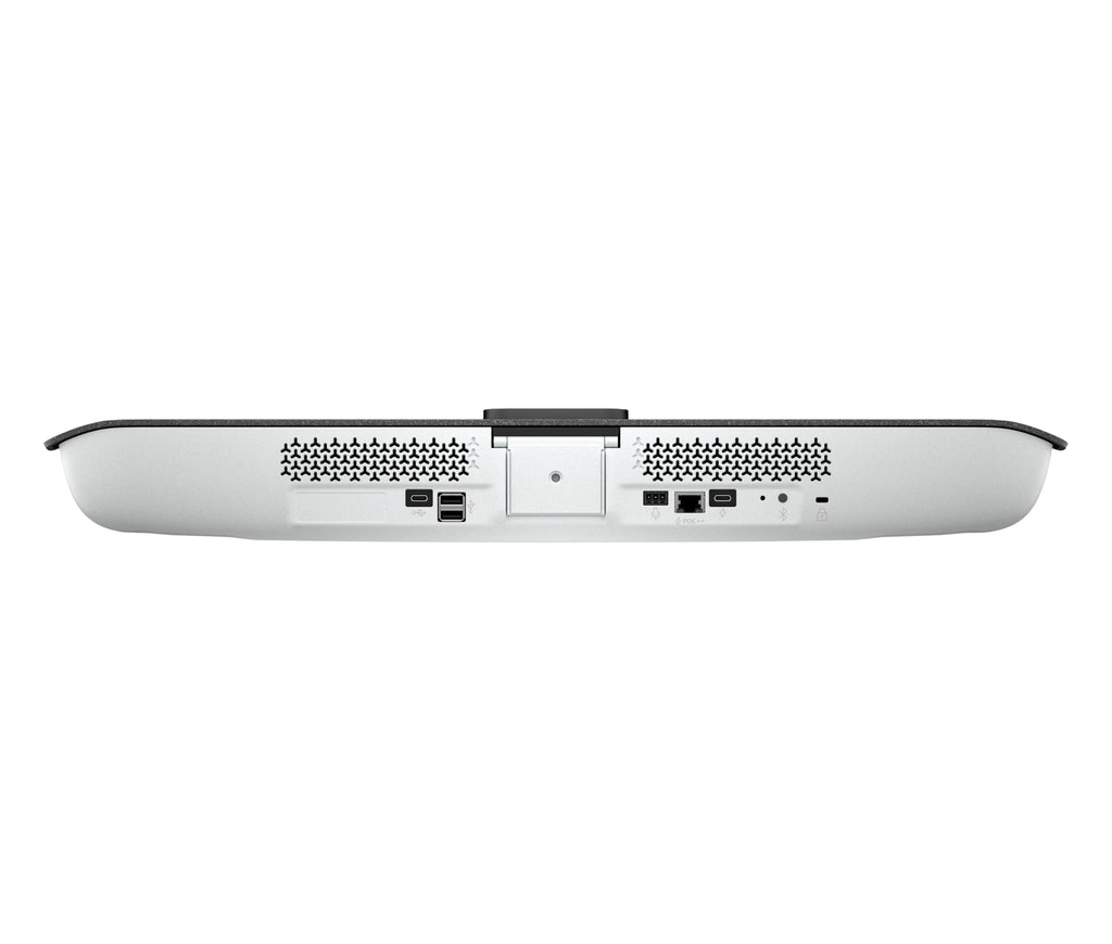 Poly Studio V12 – USB Video Bar for Small Rooms - 4K 20MP Camera, AI-Enhanced Audio, Noise Cancellation, Poly Lens Management - Microsoft Teams, Zoom & Google Meet Compatible - Thoughtfully Made