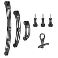 HSU Aluminum Alloy Curved Extension Arm Kit (7.9”/5.3”/3”) (Black)