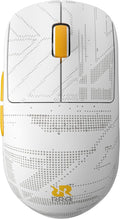 Pulsar x RRQ X2H Mini Wireless Gaming Mouse, Limited Color Edition, Ultra Lightweight 1.83 oz (52 g), Symmetrical, Optical Switch, 26000 DPI, PAW3395 Sensor (Mini, RRQ Edition)