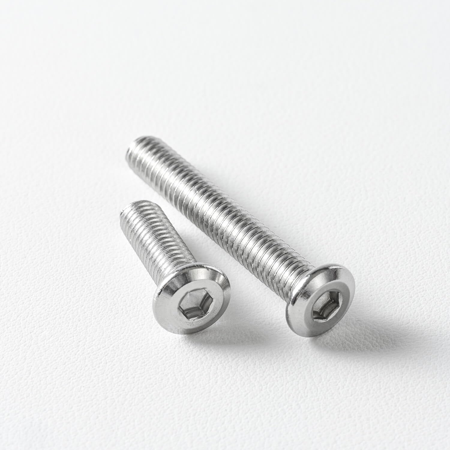 1/4-20 x 1-1/2" (20 Pack) Flat Head Hex Socket Cap Screws Bolts, 304 Stainless Steel 18-8, Hex Drive, Bright Finish, Fully Machine Thread