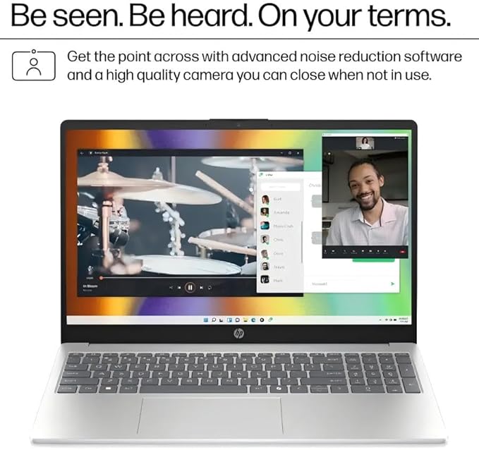 HP 15.6 Touchscreen Laptop Computer for Business, Intel 13th Gen i7-1355U(Up to 5.0 GHz), 15.6" FHD Touch Screen, 64 GB RAM, 2 TB SSD, Iris Xe GPU, Wi-Fi 6, HD Webcam, Windows 11 Pro, w/Accessories
