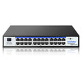 Goalake 24-Port Gigabit Easy Managed Switch – Plug & Play Managed Network, VLAN & QoS Bandwidth Control, Industrial Grade Fan Design, Desktop/Rackmount, No Subscription Fee