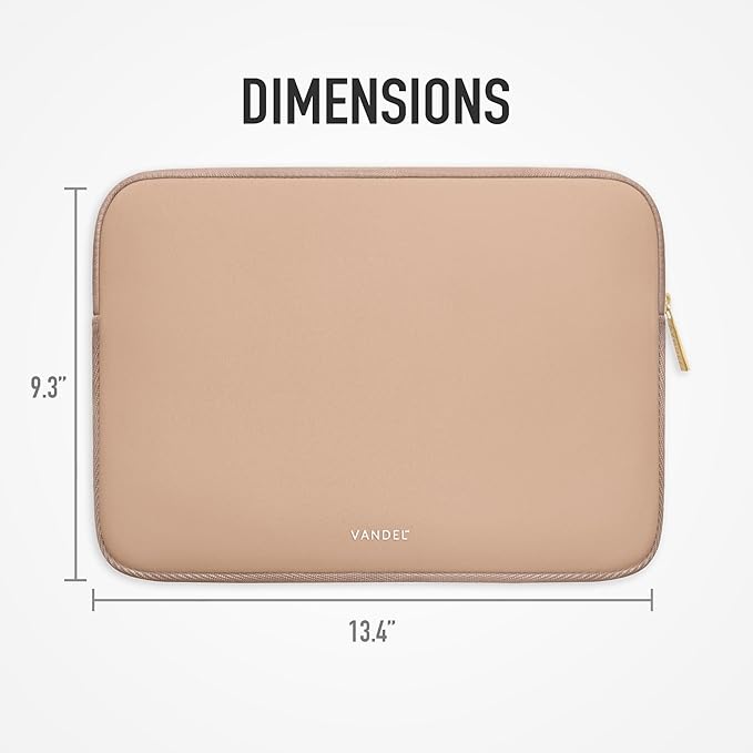 Vandel Slim MacBook Pro 14 inch Laptop Sleeve, Neoprene 14 Inch Apple MacBook Laptop Case Sleeve, Dell, HP Cover, Protective Asus, HP, Dell XPS Case, Computer Cover, Mac M1, M2, M3 Pouch