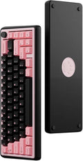 Chilkey Foxy65 Mechanical Keyboard with Knob, Gasket Mount 65% Aluminum Wireless Mechanical Keyboard, BT5.0/2.4GHz/USB-C, Hot Swappable, RGB Backlit Computer Custom Key Board for PC