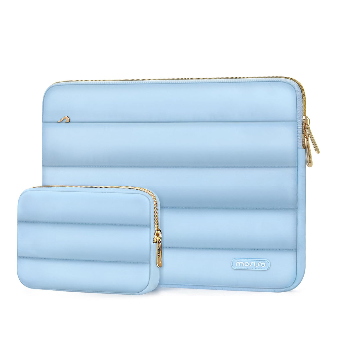 MOSISO Laptop Case 13.3 inch,13-13.3 inch Puffy Laptop Sleeve Carrying Case