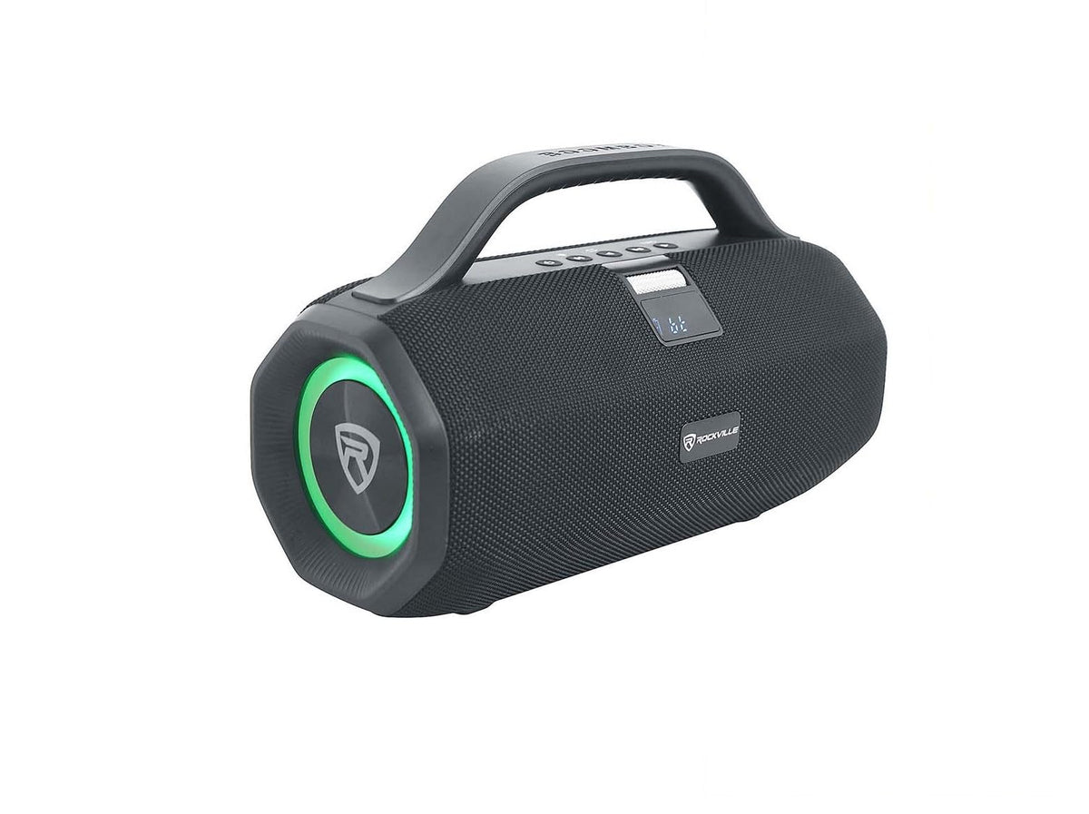 Rockville SONIC-50L Large Portable Bluetooth Speaker for Parties, Black