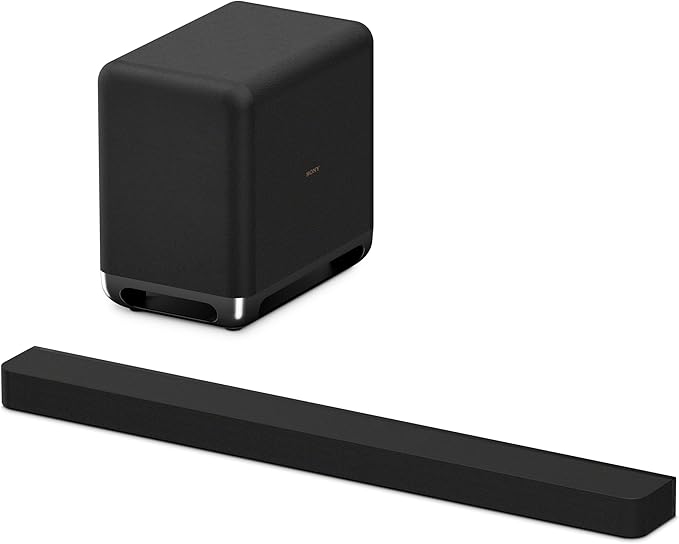 Sony BRAVIA Theater Bar 8 Sound Bar and SA-SW5 Wireless Subwoofer