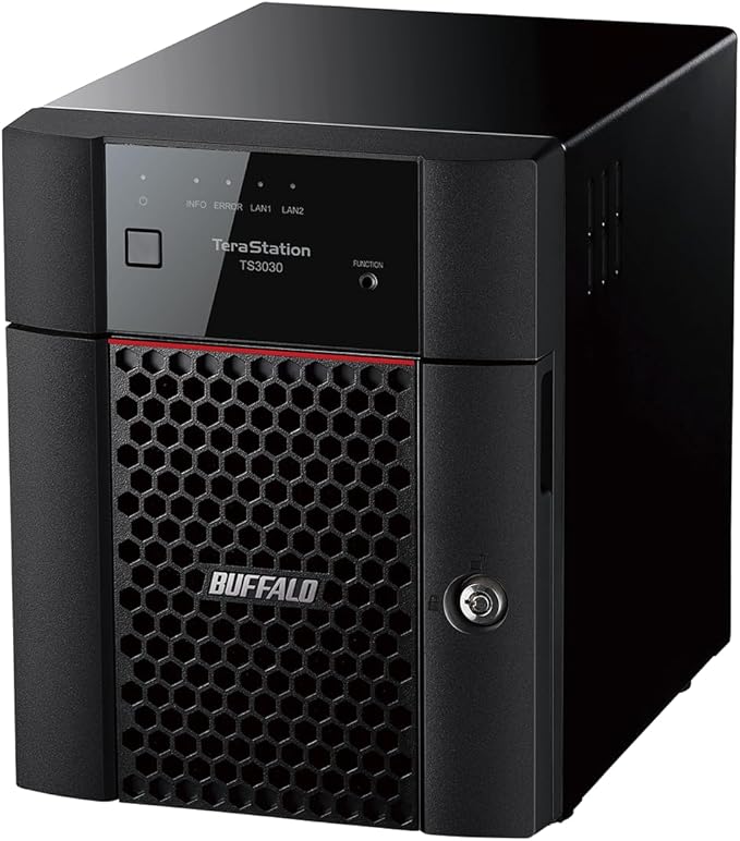 BUFFALO TeraStation 3430DN 4-Bay 32TB (4x8TB) Desktop Small-Med Business NAS w/Hard Drives Included