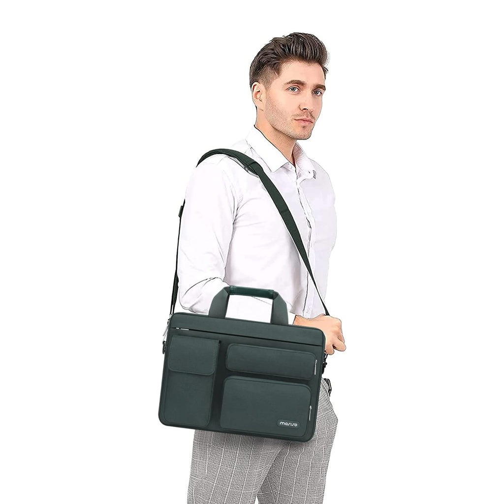 MOSISO Laptop Shoulder Bag 15.6 inch, 15-15.6 inch Computer Bag