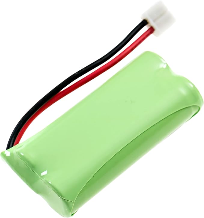 Synergy Digital Cordless Phone Batteries - Replacement for AT&T BT8001, BT8300, BT184342, BT284342 Cordless Phone Batteries (Set of 2)