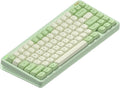 nuphy Halo75 V2 Mechancial Gaming Kyeboard,75% Wireless Hot Swappable Bluetooth Keyboard,83 Kyes RGB Backlit Keyboard,Support Bluetooth/2.4GHz/USB-C (Green, Mint (37gf))