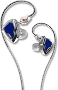 MS2 PRO in-Ear Monitor, 10.2mm Dual-Magnetic Drivers 1DD+1BA Hybird IEMs Wired Earbuds, Zinc Alloy Integrated Molding, Pneumatic Filters for Audiophile Musicians, Detachable 3.5mm OFC Cable