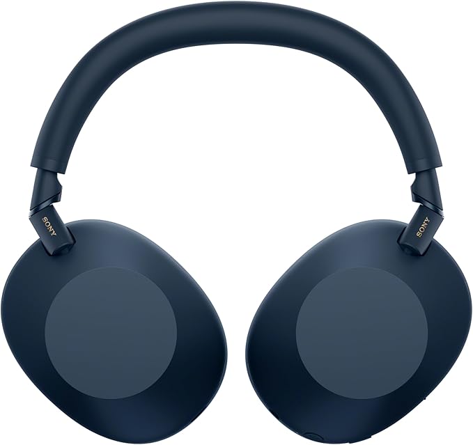 Sony WH-1000XM6 The Best Wireless Noise Canceling Headphones, HD NC Processor QN3, 12 Microphones, Adaptive NC Optimizer, Mastered by Engineers, Studio-Quality, 30-Hour Battery, Midnight Blue