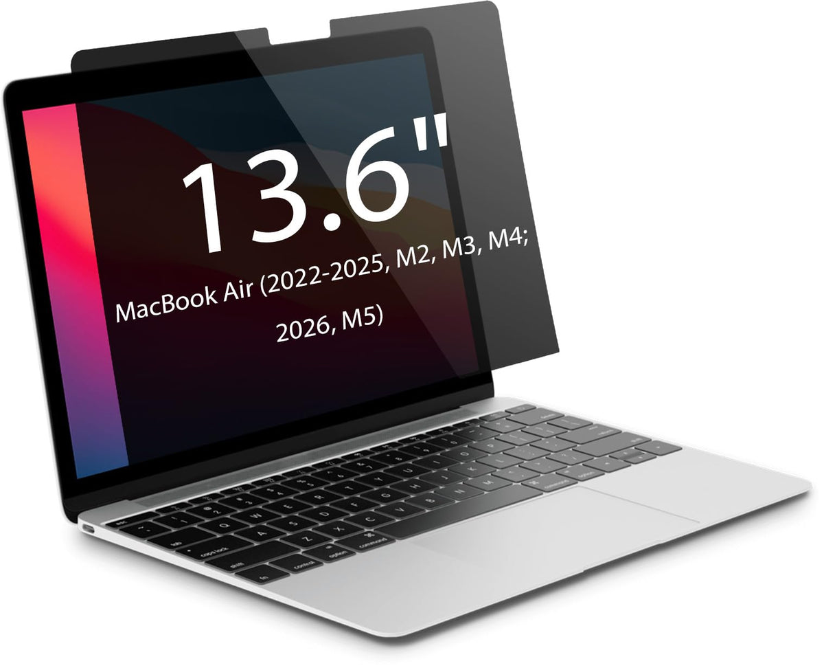 IRUYO FL Magnetic Privacy Screen for MacBook Pro 14 inch (2021-2026, M1, M2, M3, M4, M5, Pro, Max), Detachable Screen Protector, Blue Light Blocking, Anti Glare Protector and Privacy Filter Shield