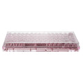KiiBoom Premium Acrylic Transparent Keyboard Dust Cover, Waterproof, Anti-Dust, Anti-Cat Protector Cover Lid for Mechanical Keyboard (Clear, 12.6'' x 5.3'' x 0.78'')