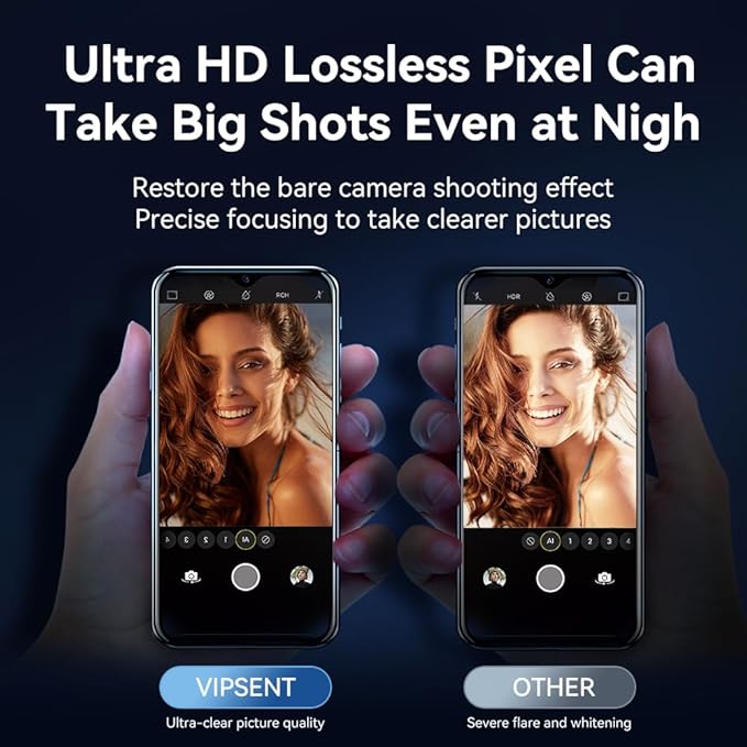 Camera Lens Protector for iPhone 14 Pro 6.1" ＆ iPhone 14 Pro Max 6.7",9H Tempered Glass，Ultra HD, Scratch Resistance Easy to Install，Case Friendly，[Does not Affect Night Shots] 3-Pack